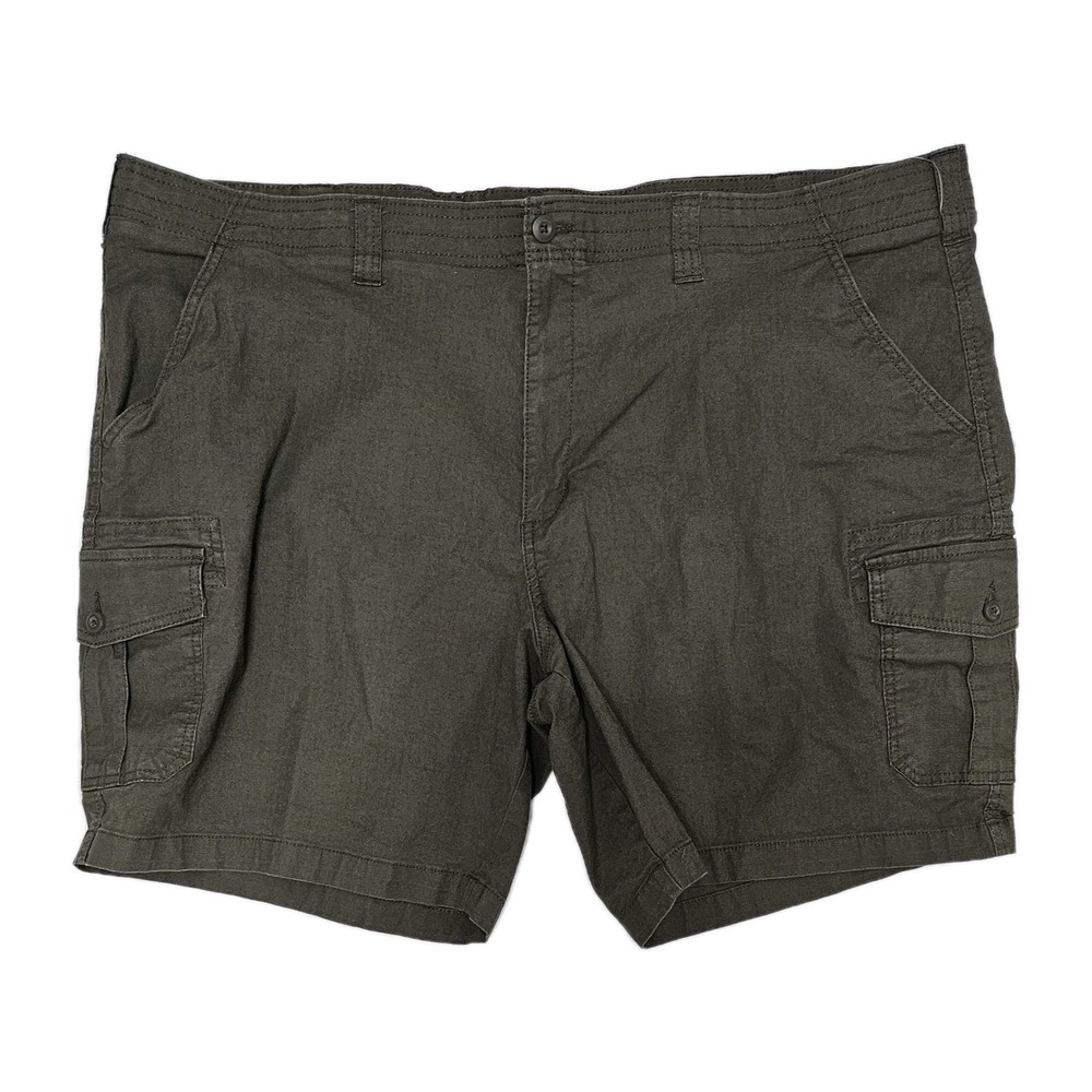 Ocean + Coast Cargo Shorts Mens 46 Olive Green Cotton Blend Utility Pockets